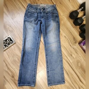 Womens Ariat REAL Denim Loose Fit Jeans, Size 28